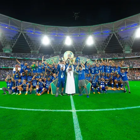 مدرب الهلال السعودي يودع الفريق ويكشف عن هوية المدرب الجديد - الصورة من واس