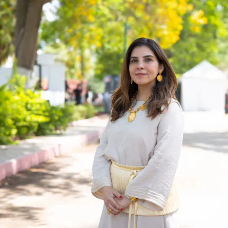 تصميمات بيريهان أبو زيد من وحي التراث-  تصوير:يحيى أحمد 