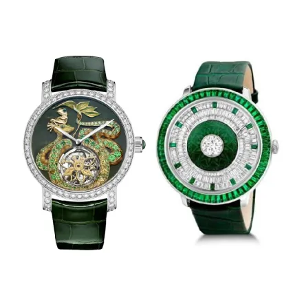 حجر بخت شهر مايو.. ساعات مرصعة بالزمرد والألماس 2023