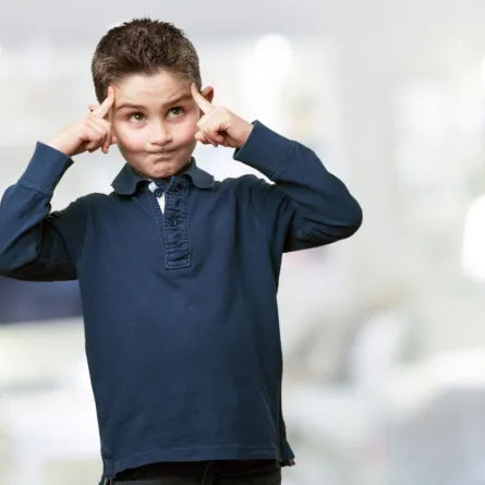 صورة تعبيرية عن ذكاء الطفل