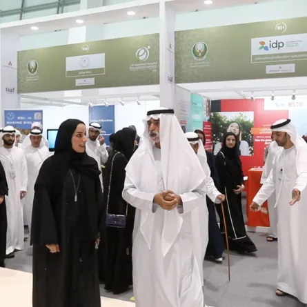 معرض واجهة التعليم- الصورة من مركز حمدان بن محمد لإحياء التراث