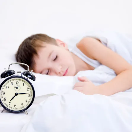 صورة لطفل نائم