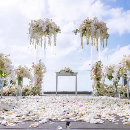 ديكور حفل الزفاف 