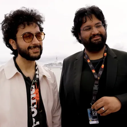 صهيب وفارس قدس من مهرجان كان السينمائي الدولي في دورته الـ76