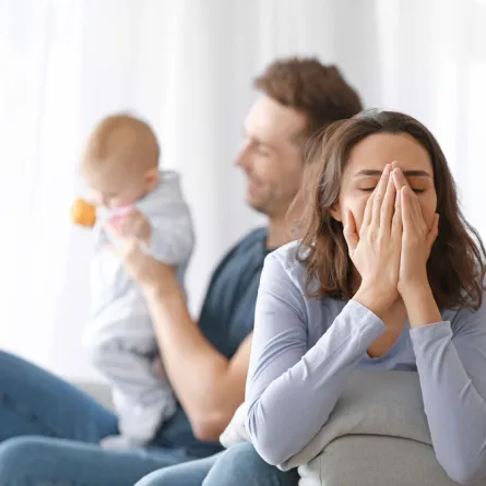 صورة لاكتئاب ما بعد الولادة