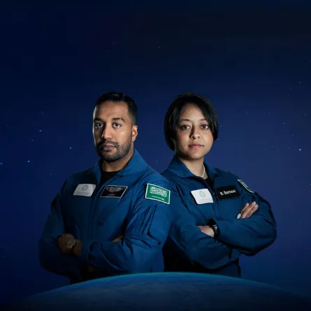 رائدا الفضاء السعوديان