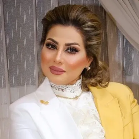 باسمة حمادة -الصورة من  حسابها على الانستغرام