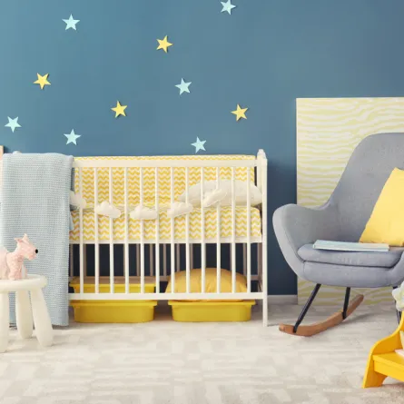 ديكورات دارجة في غرف نوم حديثي الولادة