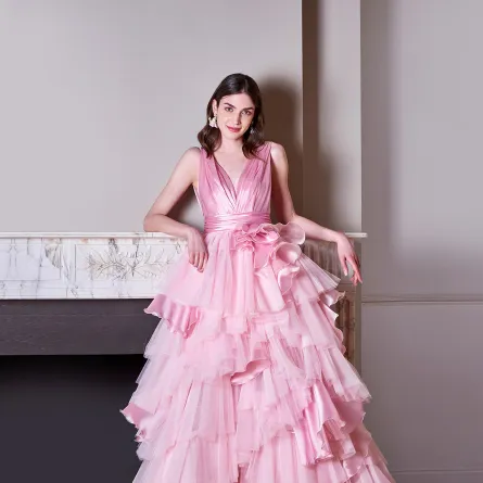   فساتين زفاف بألوان الباستيل لعروس 2023 من كارلو بيجناتيلي Carlo Pignatelli