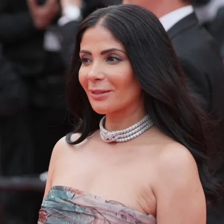Mona Zaki attends the "Jeanne du Barry" Screening & opening ceremony red carpet at the 76th annual Cannes film festival at Palais des Festivals on May 16, 2023 in Cannes, France. (Photo by Victor Boyko/Getty Images)