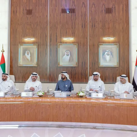 الشيخ محمد بن راشد يعتمد الاستراتيجية الوطنية للرياضة 2031 - الصورة من حساب الشيخ محمد بن راشد على تويتر