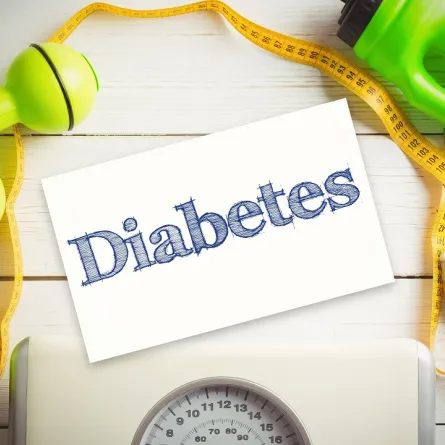 صورة لورقة مكتوب عليها السكري