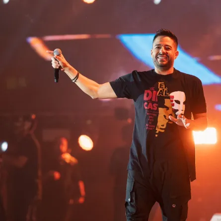 محمد حماقي- الصورة من الشركة المنظمة للحفل بنش مارك