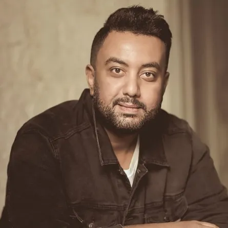 الملحن الراحل محمد النادي - الصورة من صفحة خالد تاج الدين على فيسبوك