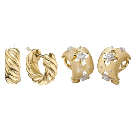 موديلات أقراط ناعمة للبنات أحدث موضة