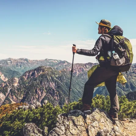 المشي لمسافات طويلة  