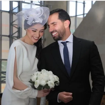 ماريتا الحلاني وزوجها كميل ابي خليل- الصورة من حساب ماريتا على إنستغرام