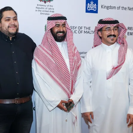 جانب من الحضور في مهرجان الافلام الاوروبية