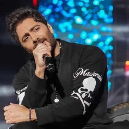 تامر حسني- الصورة من حسابه على إنستغرام