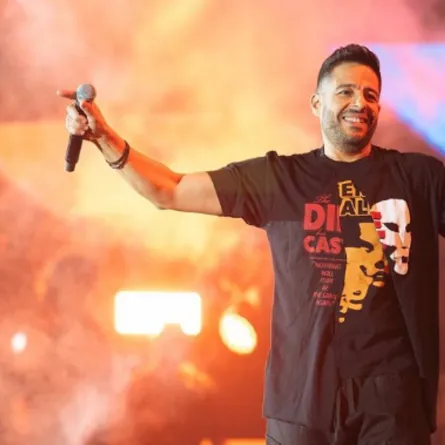 محمد حماقي من حفله الأخير بجدة- الصورة من حسابه الخاص على إنستغرام