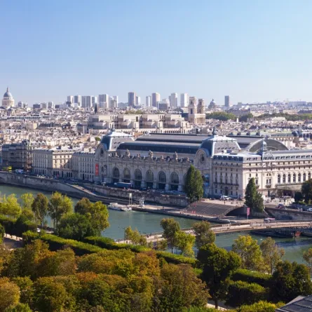 لقطة لأشهر متاحف باريس 