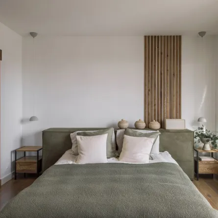 غرفة نوم تتبع الطراز الياباني