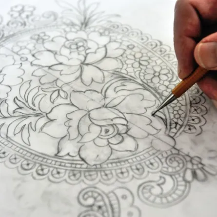 رسوم دانتيل ورقي