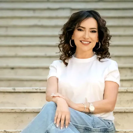 أمل عرفة - الصورة من حسابها على فيسبوك