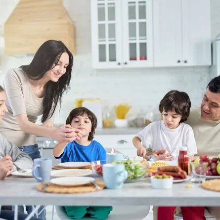 صورة لأسرة في أول يوم للعيد