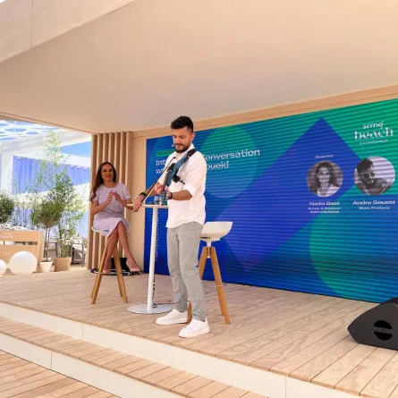 بالفيديو: العازف اللبناني أندريه سويد لـ"سيدتي" من كان ليونز 2023: لدي هوية خاصة وأسعى دائماً إلى التعلم