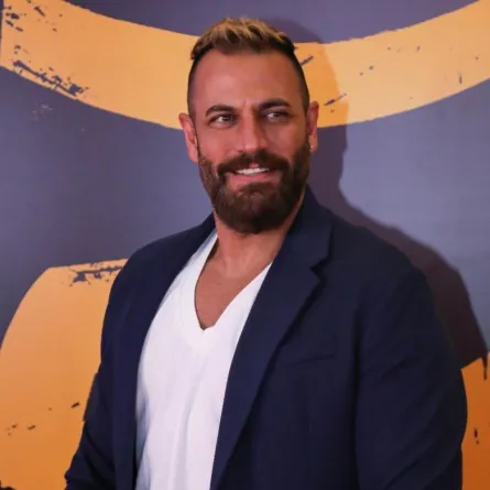 نيكولا معوض في العرض الخاص لفيلم بيت الروبي الصورة من المركز الاعلامي للفيلم