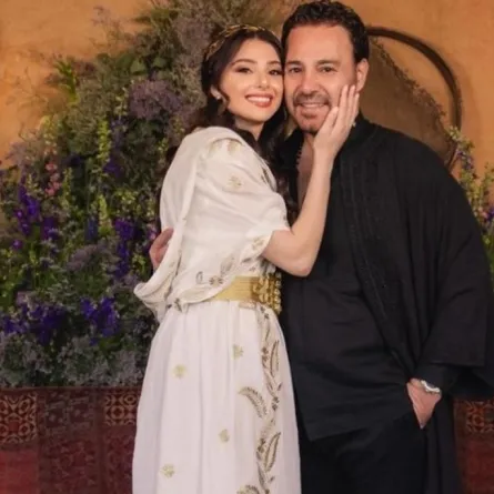 ماريتا الحلاني ووالدها عاصي الحلاني - الصورة من حسابها على انستغرام