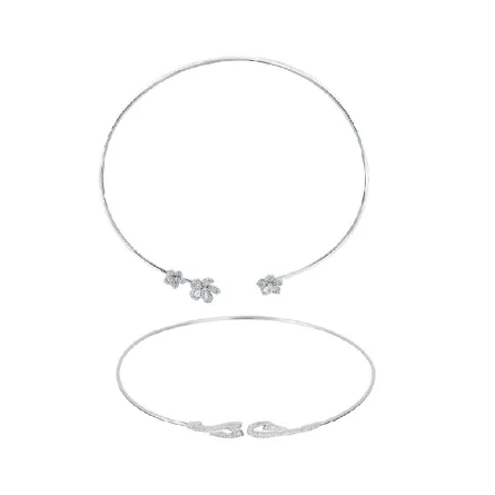 قلادات شوكر مفتوحة لسهرات تناسبك لصيف 2023