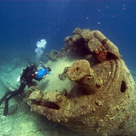 حطام تيتانيك ما زال جاذبُا للكثيرين (المصدر: noaa-Kmr - unsplash)
