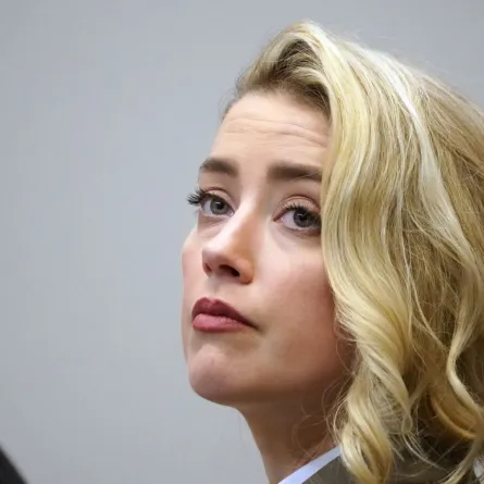 آمبر هيرد (Amber Heard). مصدر الصورة: Steve Helber / POOL / AFP
