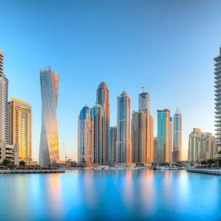 دبي وجهة عربية جذابة  