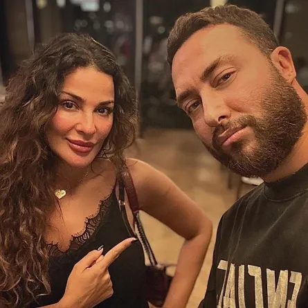 فيليب أسمر ونادين نسيب نجيم - الصورة من صفحة فيليب على انستغرام