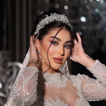 مكياج عروس 2023 ناعم ينبض بالأنوثة بأنامل خبير المكياج ترف عبد الجليل-  الصور خاصة من خبيرة التجميل  ترف عبد الجليل