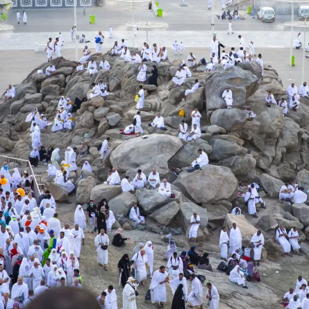 تصعيد الحجاج إلى عرفة 