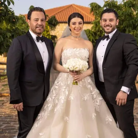 ماريتا وعاصي والوليد الحلاني - الصورة من حساب ماريتا على فيسبوك