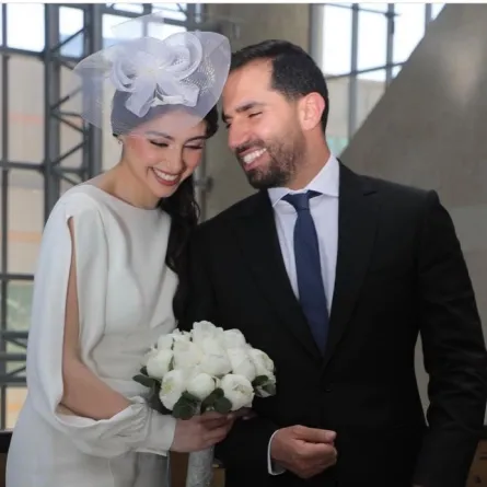 ماريتا الحلاني وزوجها كميل ابي خليل- الصورة من حساب ماريتا على إنستغرام