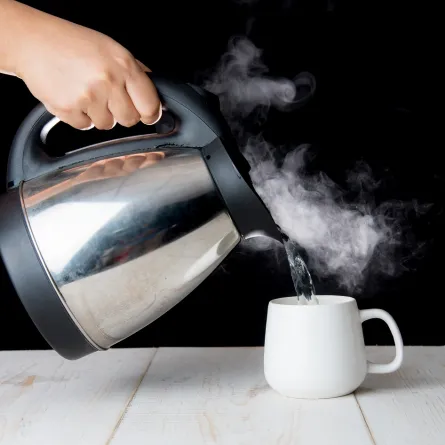 صورة لماء ساخن