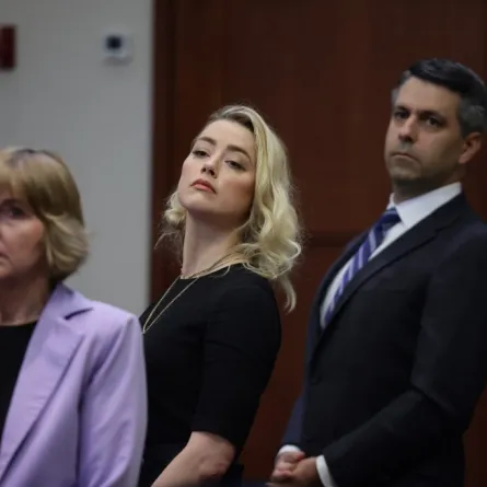 آمبر هيرد Amber Heard (مصدر الصورة: EVELYN HOCKSTEIN / POOL / AFP)