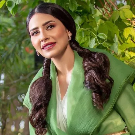 إلهام علي -الصورة من   حسابها على الانستغرام