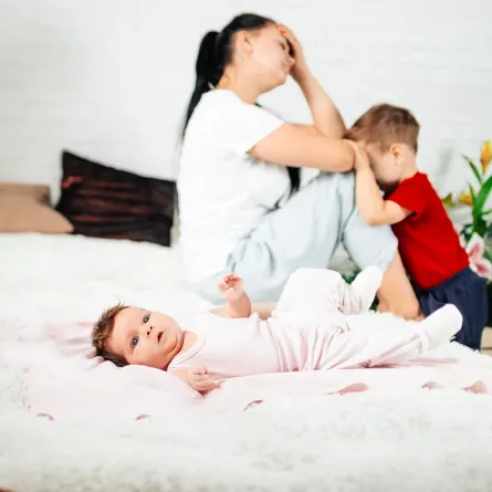 صورة تعبيرية عن اكتئاب ما بعد الولادة