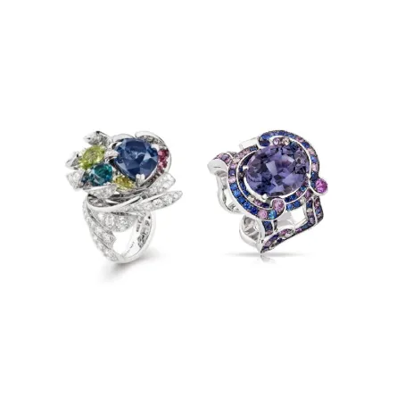 حجر الملوك وتيجان العرش الفاخرة..موديلات خواتم مرصعة بالإسبنيل