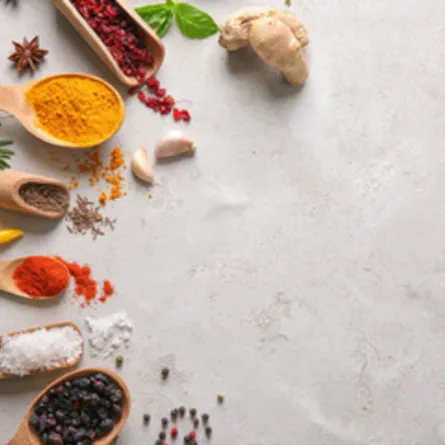 صورة لبعض التوابل المشهية