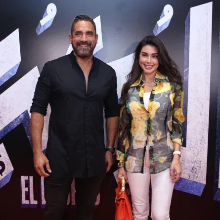 أمير كرارة وياسمين صبري - الصورة من حساب أمير على تويتر