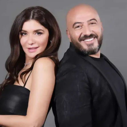 غادة عادل ومجدي الهواري - الصورة من حساب مجدي الهواري على الفيس بوك