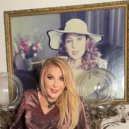 نادية الجندي - الصورة من حسابها على انستغرام